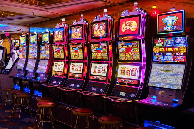 Slot machines in online casinos